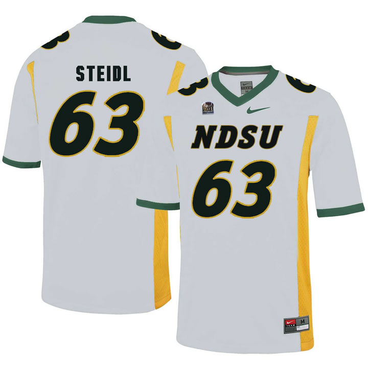 North Dakota State Bison 63 Aaron Steidl White College Football Jersey Dzhi,We sell and wholesale North Dakota State Bison 63 Aaron Steidl White College Football Jersey Dzhi on line form chian!